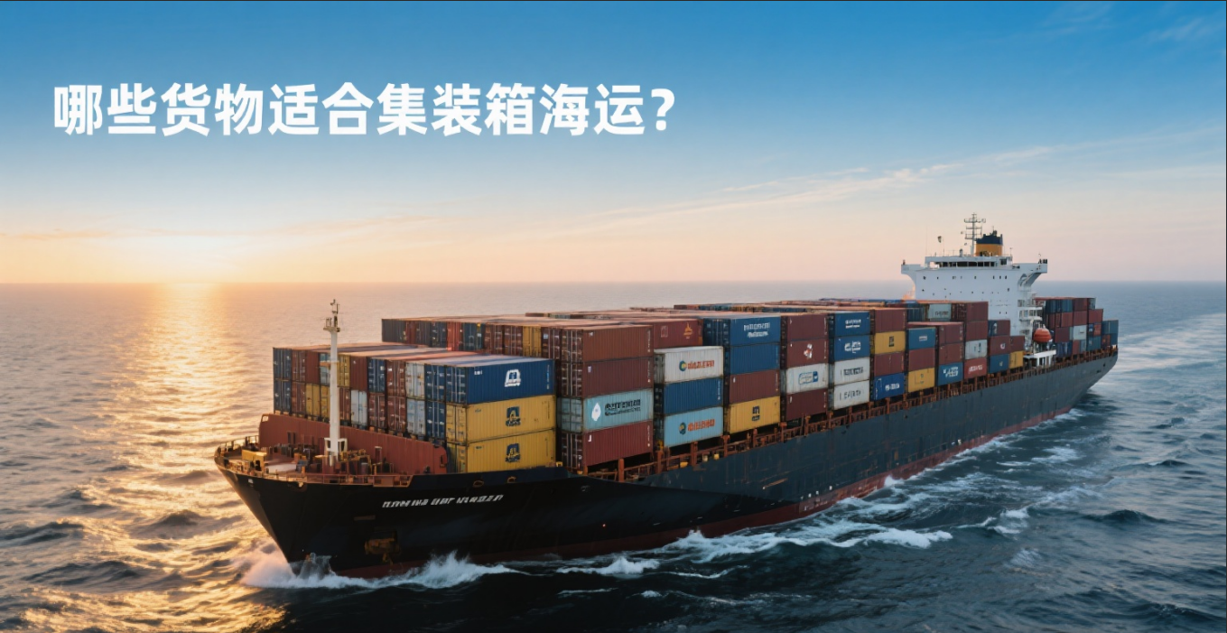 哪些货物适合集装箱海运？？？？