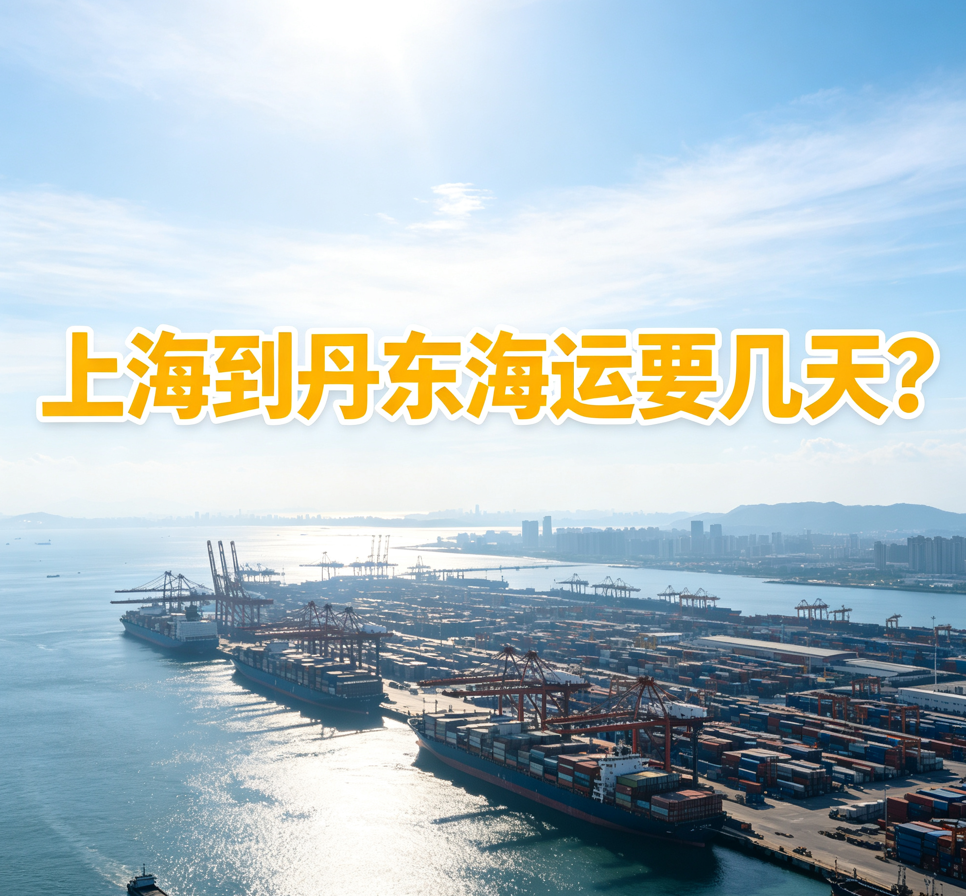 上海到丹东海运要几天？？？？？？？时效、流程全剖析